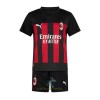 Officiële Voetbalshirt + Korte Broek AC Milan Thuis 2022-23 - Kids